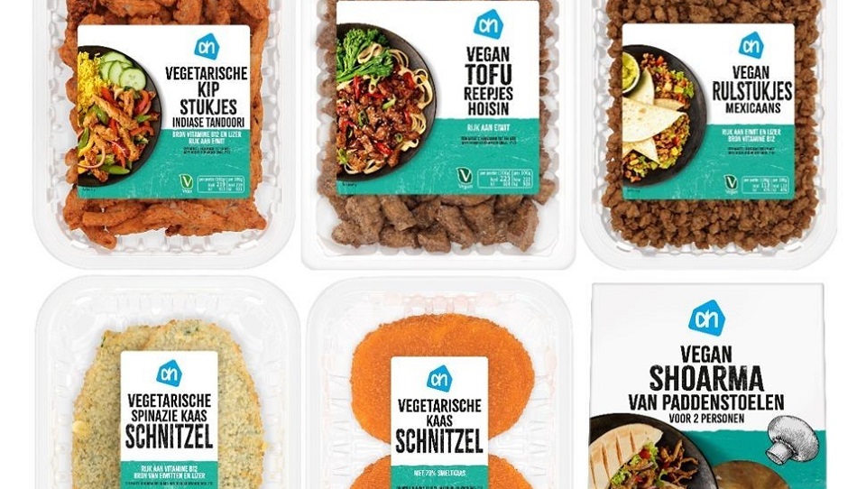 'Meer keuze in  betaalbaar plantaardig assortiment bij Albert Heijn'