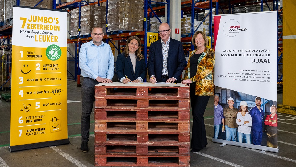 Jumbo en Avans Hogeschool breiden hbo aanbod uit naar Supply Chain