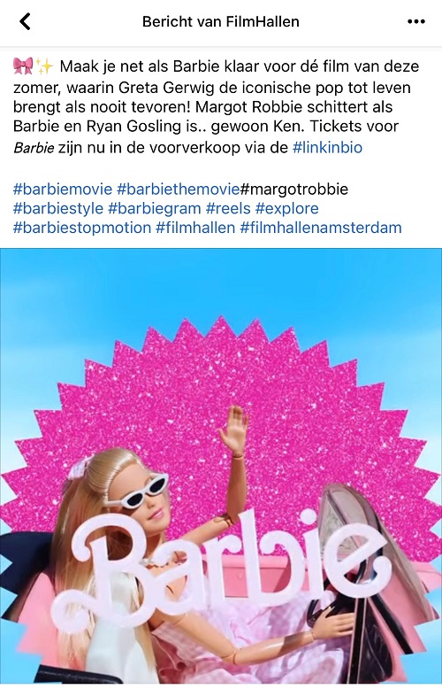 Barbie the Movie maakt merk relevant voor iedereen Marketingfacts