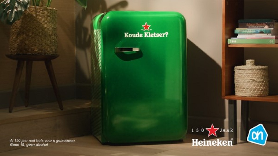Heineken introduceert ijskastje dat koelt én kletst