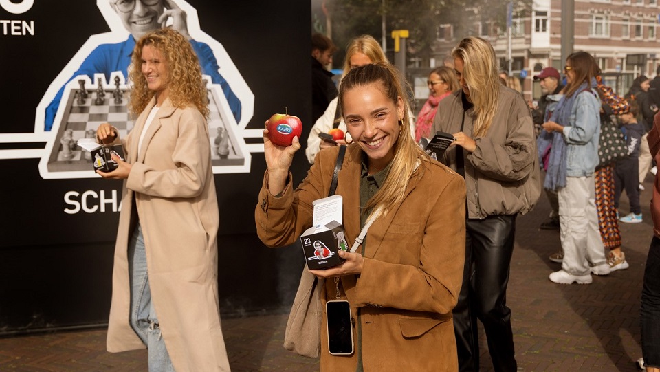 Europese Kanzi marketingcampagne trapt af in Amsterdam