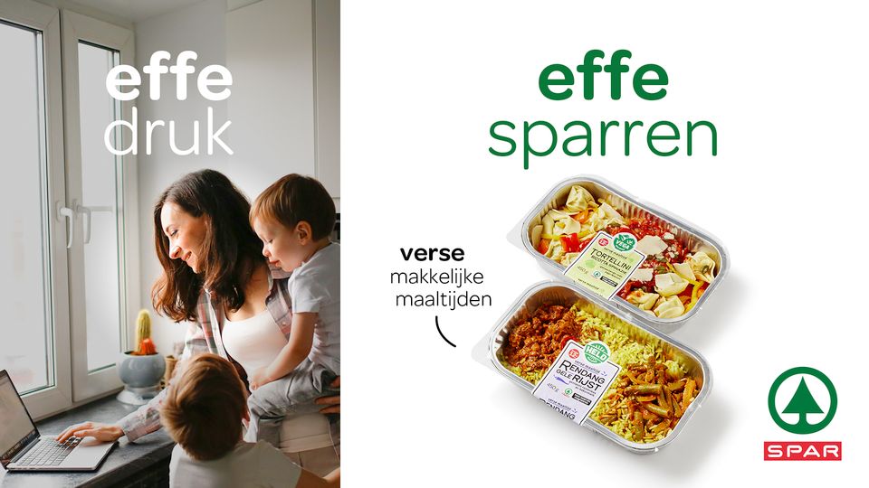 Spar maakt effe een nieuwe merkcampagne