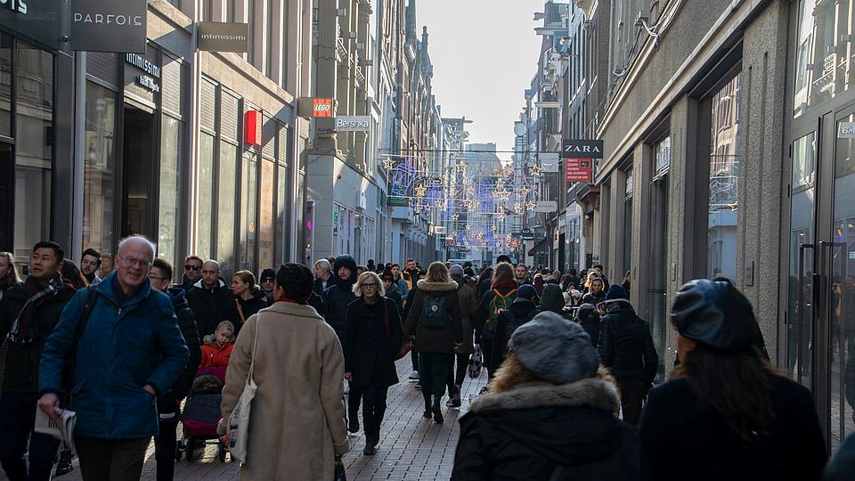2023: meer passanten in winkelstraten