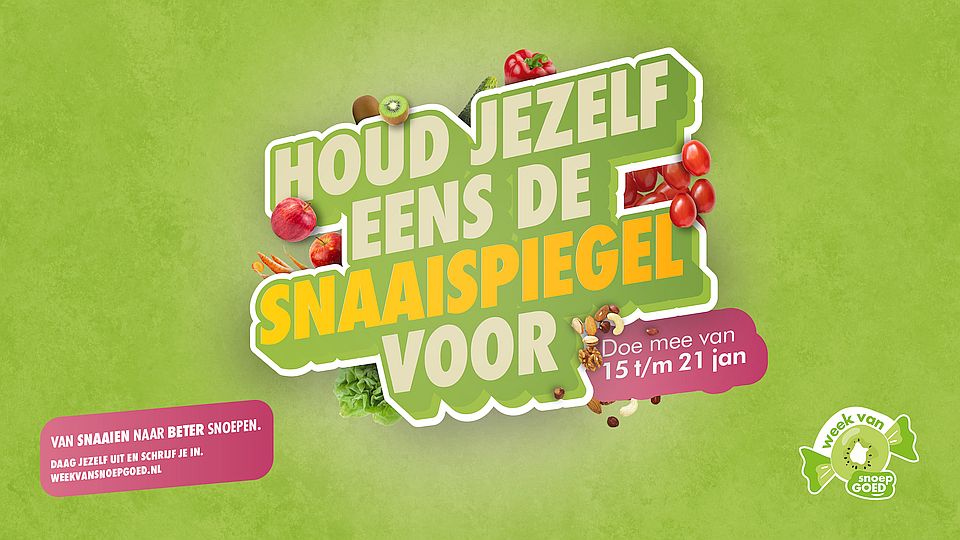 Week van Snoep Goed 2024 houdt Nederlanders spiegel voor