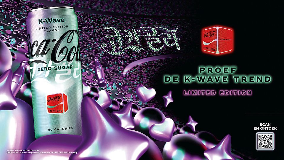 Coca-Cola zet K-pop in bij nieuwe smaak
