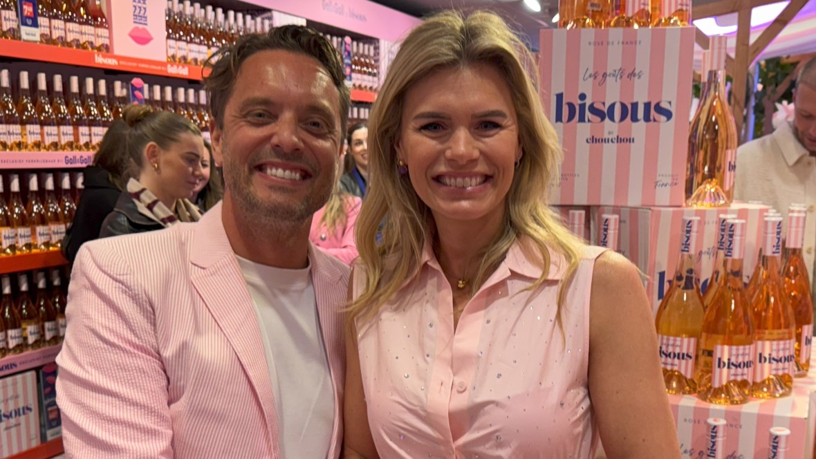 Gall & Gall lanceert rosé Bisous van Bas & Nicolette