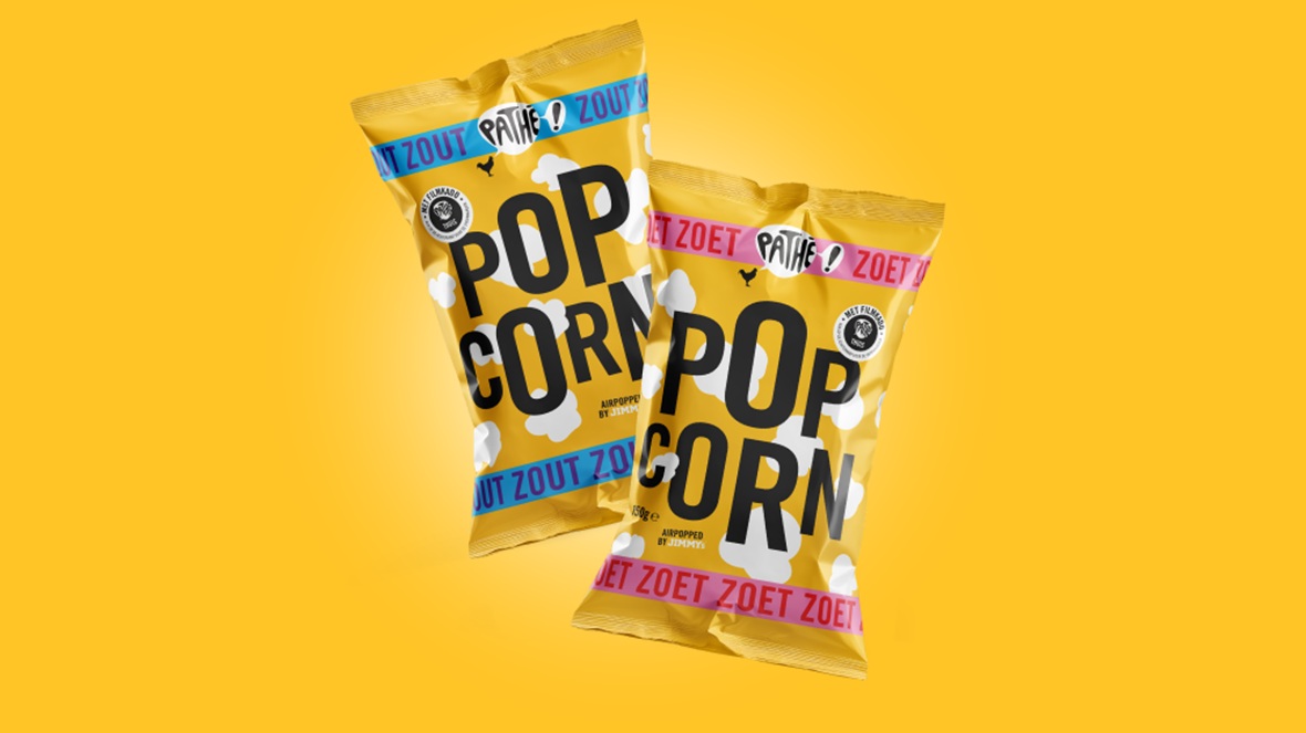 Pathé-popcorn nu ook te koop bij Albert Heijn