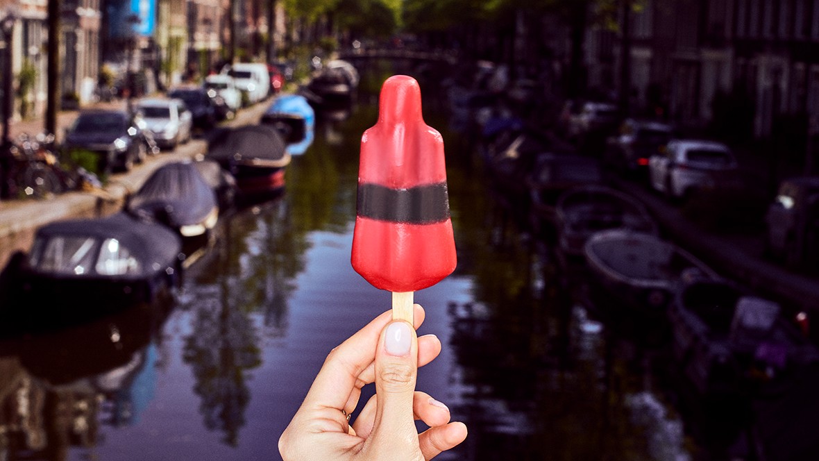 Ola viert Amsterdam 750 met raketijsje