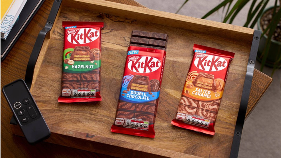 KitKat steekt iconische break in een nieuw jasje