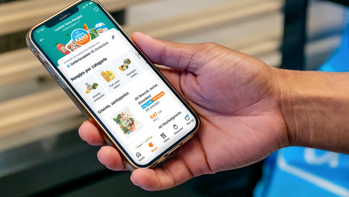 Albert Heijn zet tech in tegen voedselverspilling