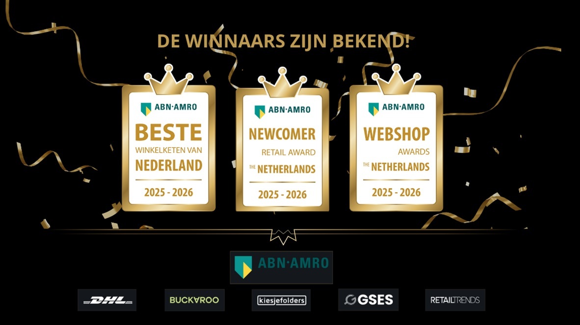 Categoriewinnaars 'ABN Amro Retailer of the Year' 2025-2026 bekend