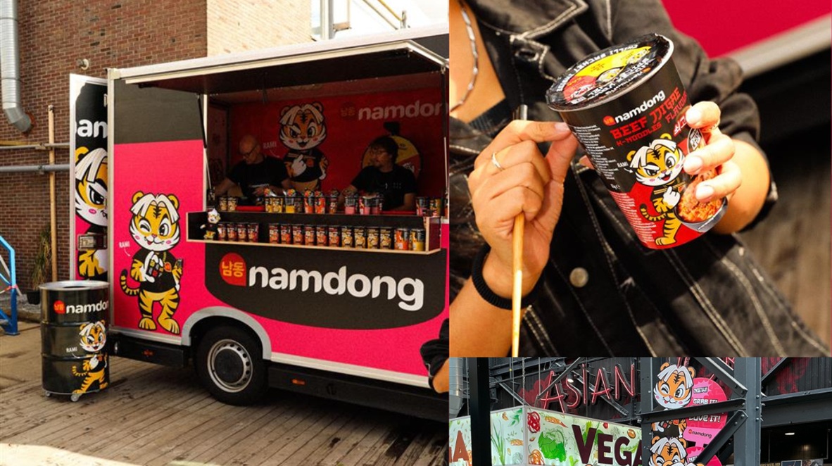 Unilever lanceert Koreaans geïnspireerd noodlemerk Namdong