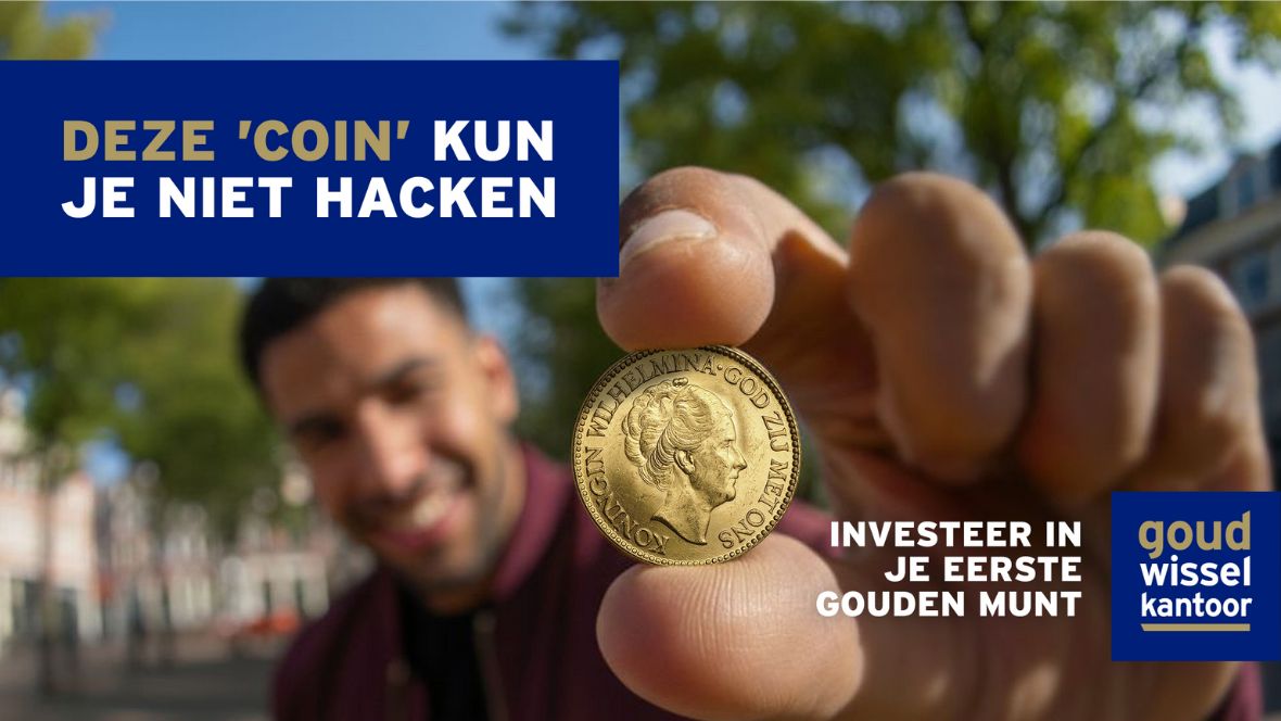 Goudwisselkantoor lanceert campagne rond investeren in fysiek goud