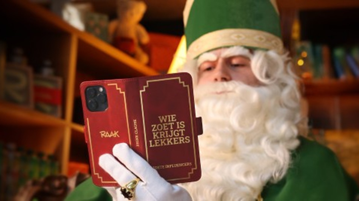 Sinterklaascampagne van Raak zoomt in op online gedrag