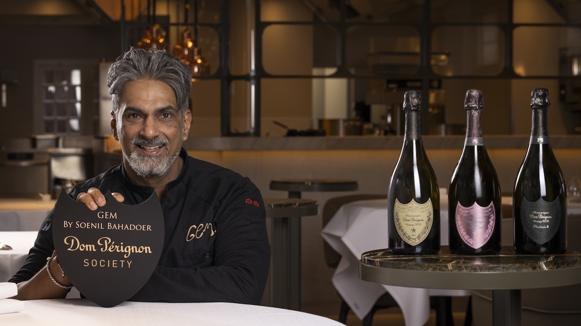 Bahadoer eerste Nederlandse chef in Dom Pérignon Society