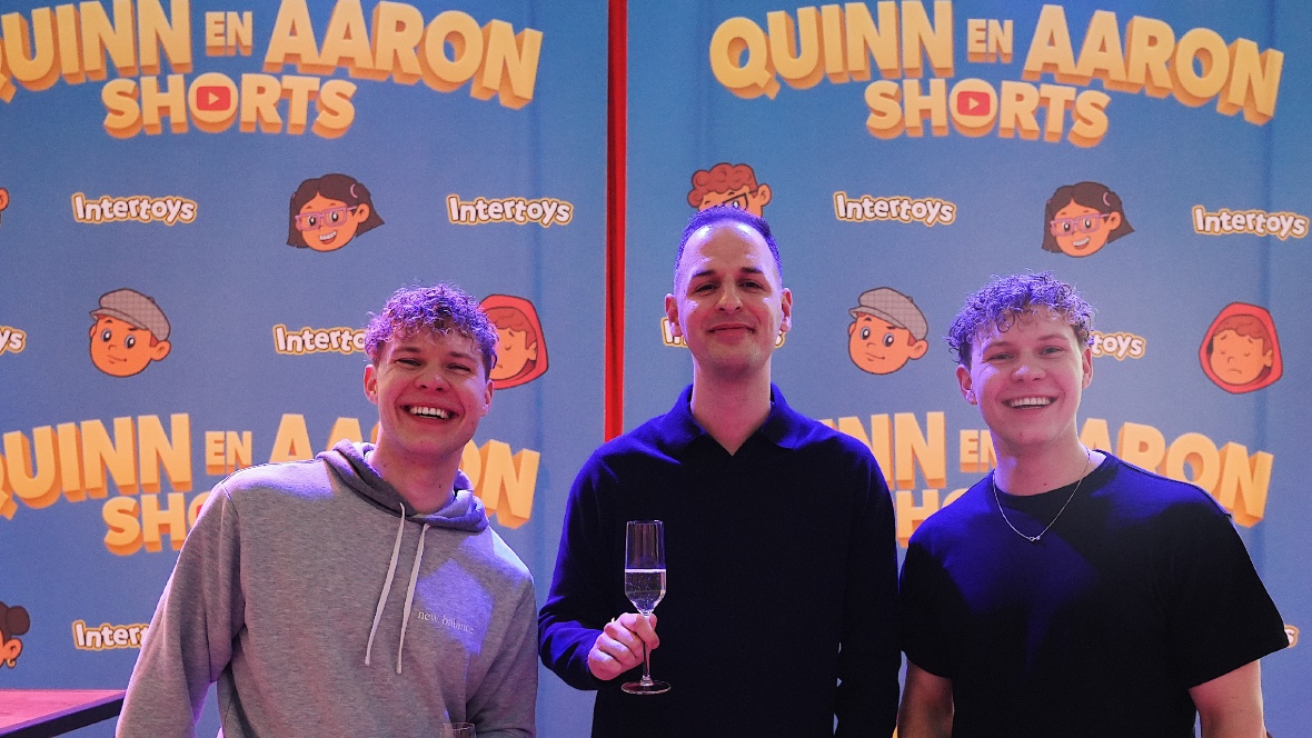 Intertoys verlengt deal met Quinn en Aaron