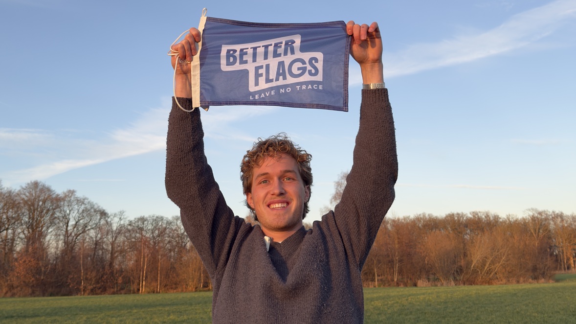 [marketeer 241] Niek van der Kuijl - Better Flags: 'De meeste vlaggen dragen bij aan de plasticsoep'