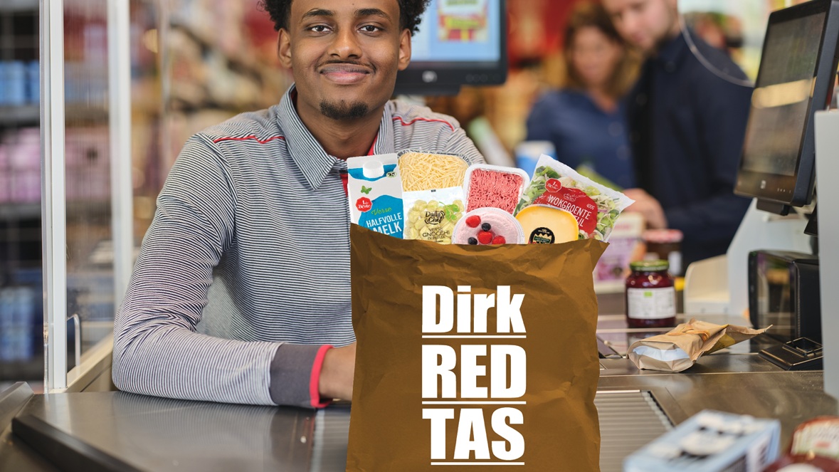 Dirk start met 'Red-tas' tegen voedselverspilling