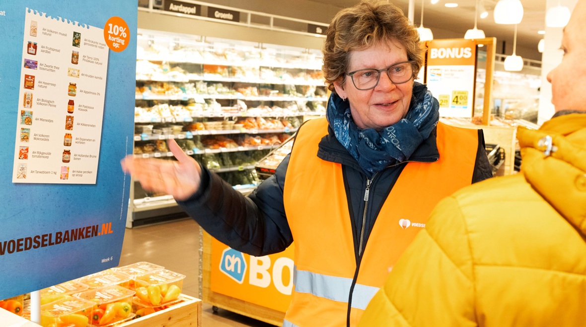 Albert Heijn en Voedselbanken starten 'Op een lege maag kun je niet leren'