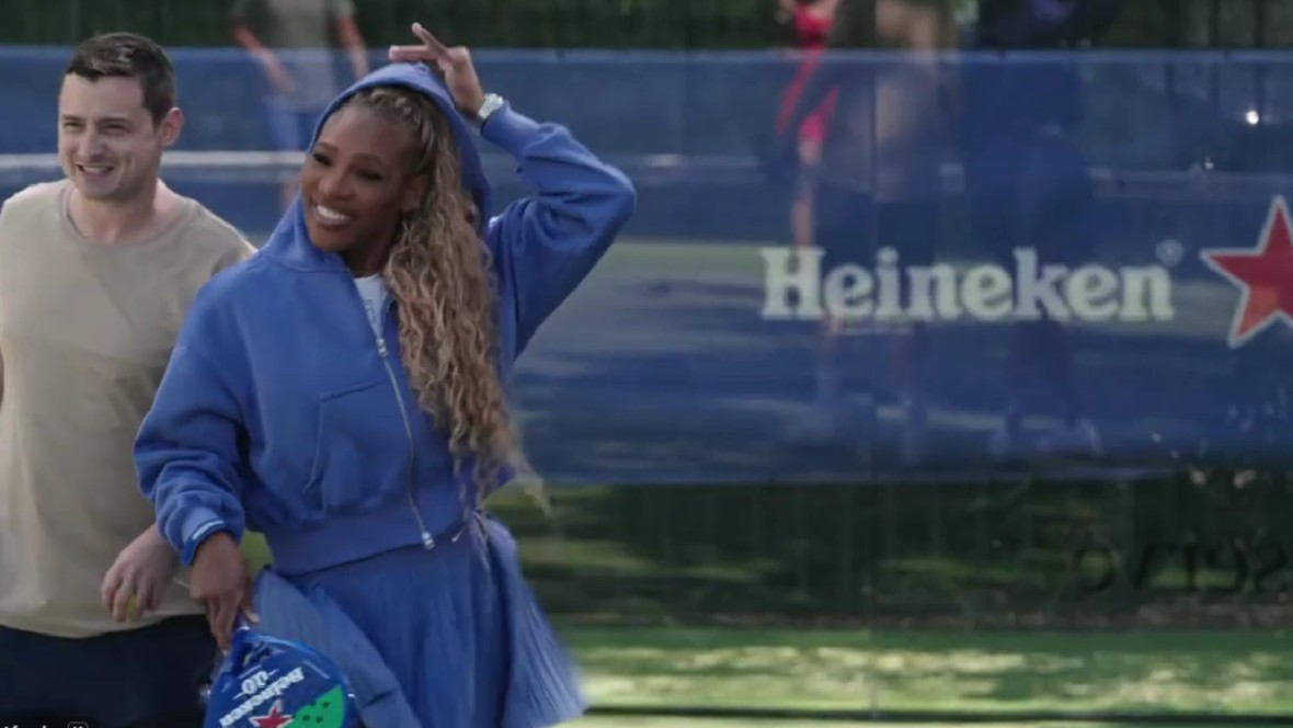Serena Williams merkambassadeur Heineken 0.0