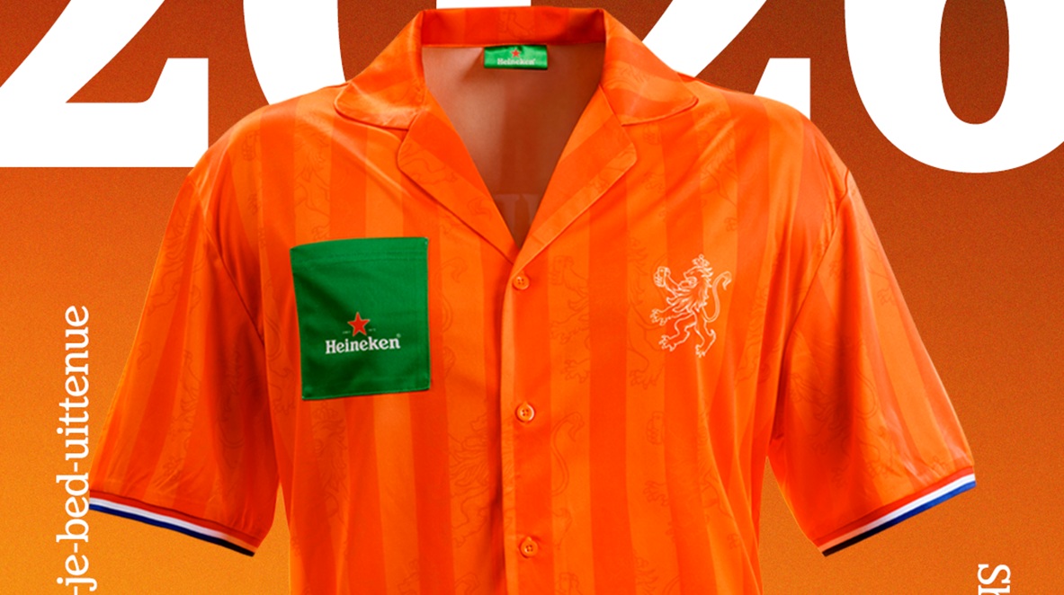 Heineken lanceert WK-Pilsjama