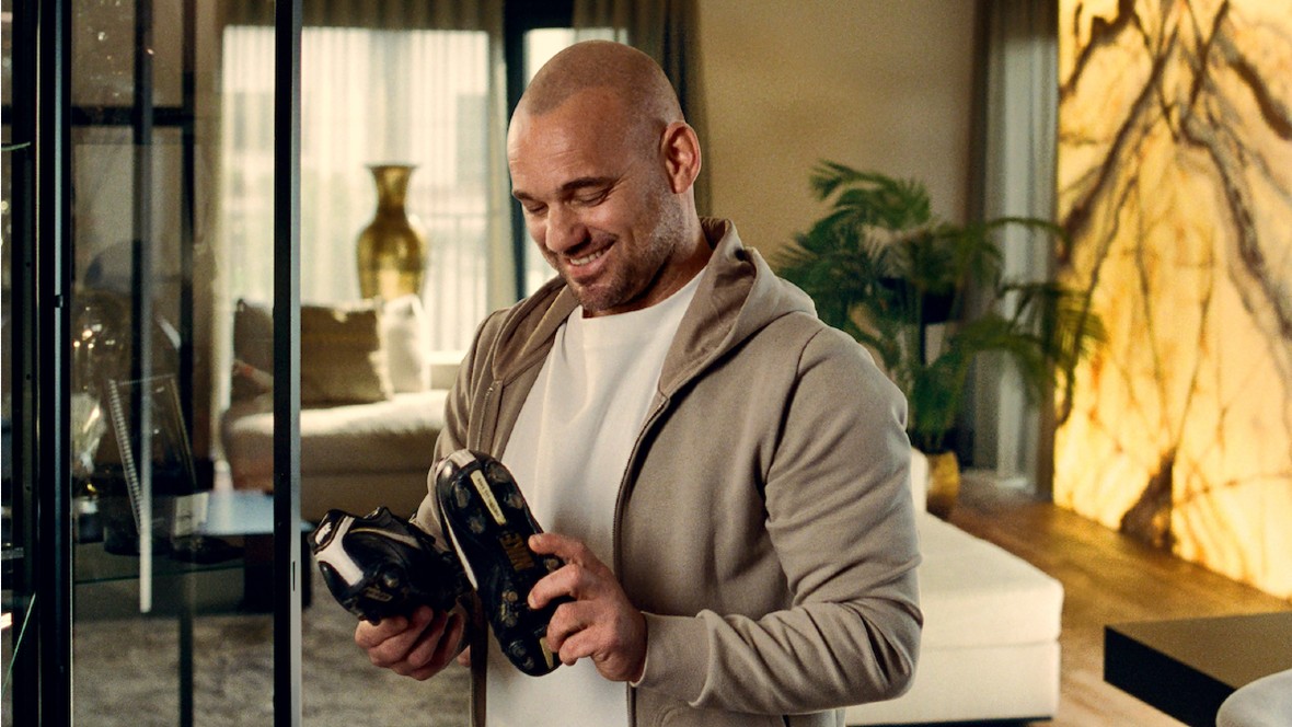 Scapino vervolgt campagne met Wesley Sneijder