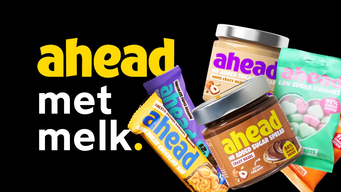 Ahead Nutrition kiest met melk.