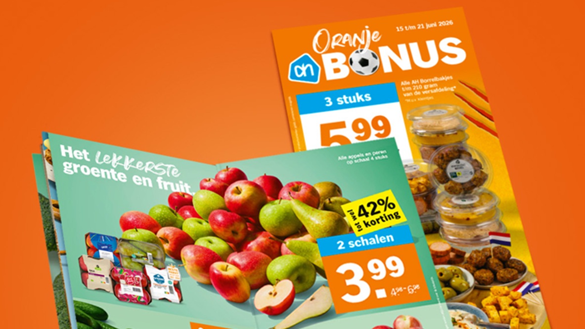 Albert Heijn geeft Bonusfolder nieuw ontwerp