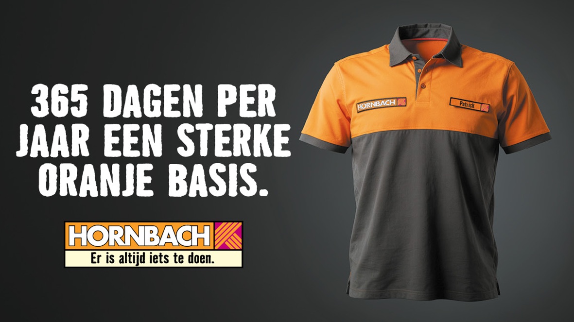 Hornbach eert vakmanschap van medewerkers in oranje