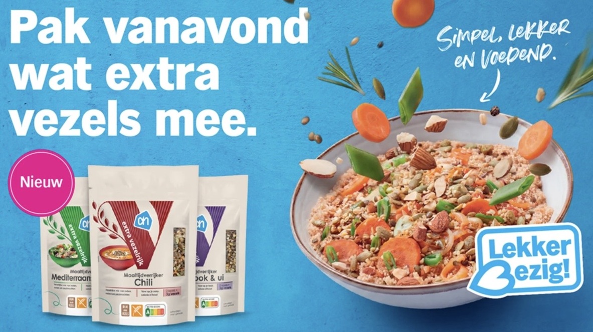 Albert Heijn promoot extra vezels