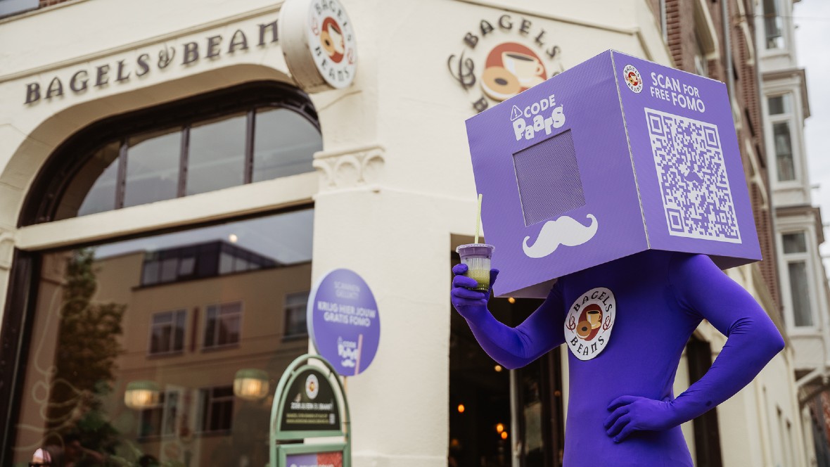 Bagels & Beans verspreidt Code Paars