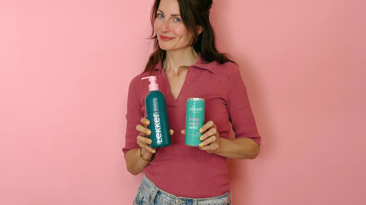 Lekker Company introduceert navulbare bodywash in blik