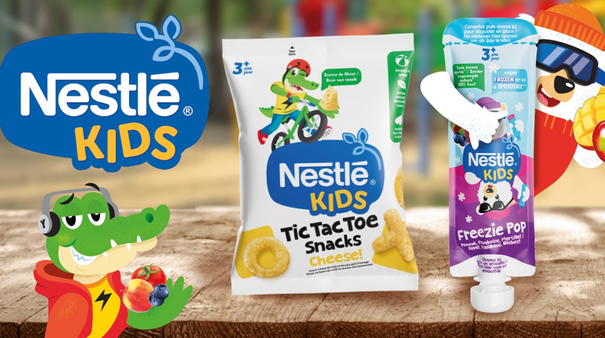 Nestlé lanceert Kids-snacklijn