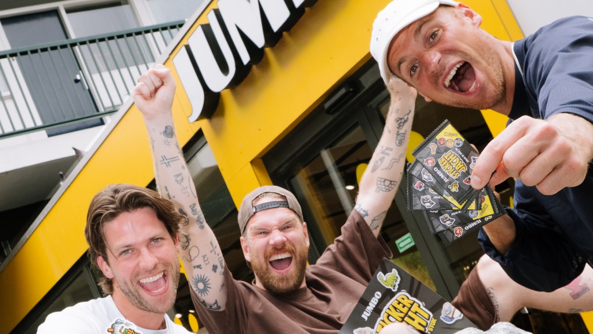 Jumbo en StukTV lanceren Stickerjacht
