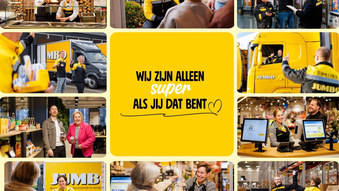 Jumbo versterkt werkgeversmerk met mensgerichte campagne