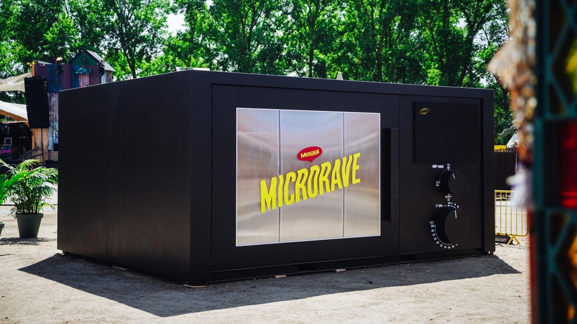 Maggi lanceert Heat & Eat met Microrave op Solar Festival