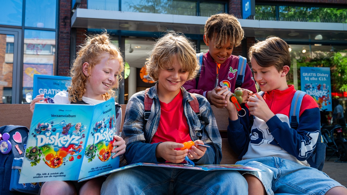 Albert Heijn en Disney starten spaaractie Diskeyz