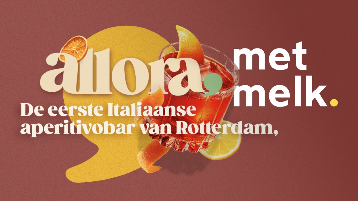 Met melk. ontwikkelt merkidentiteit Allora