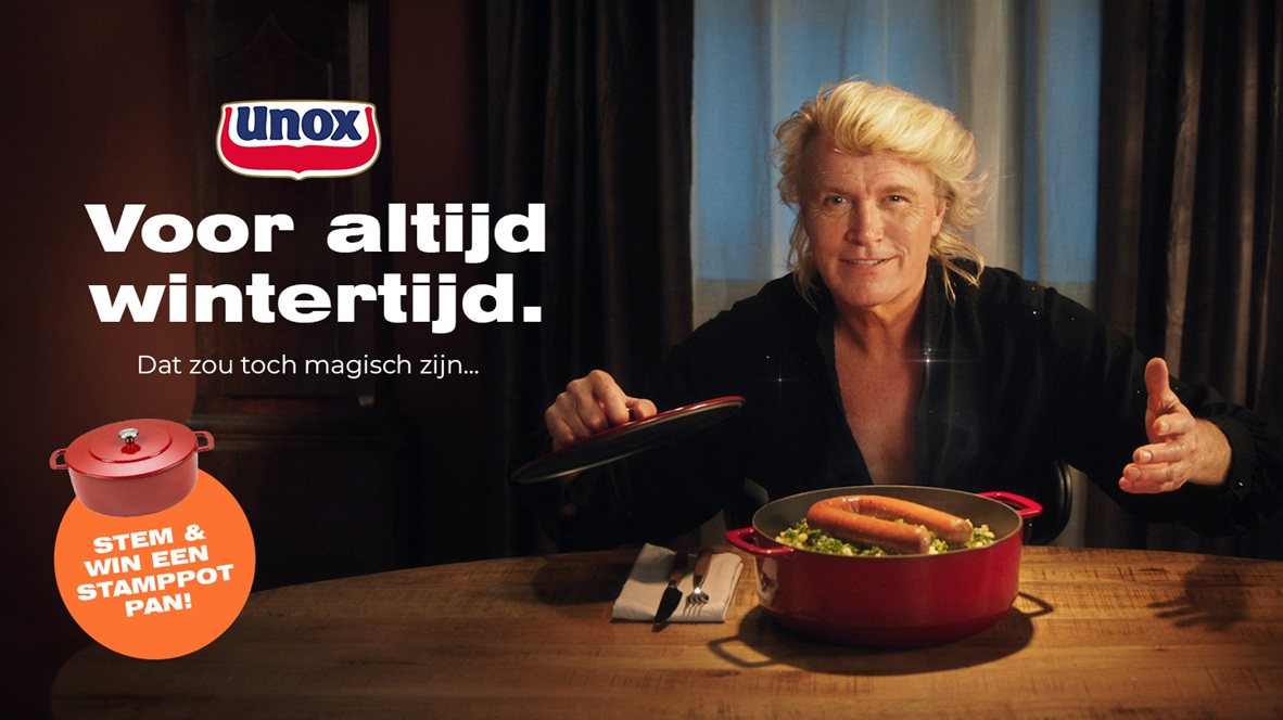 Hans Klok goochelt met wintertijd voor Unox