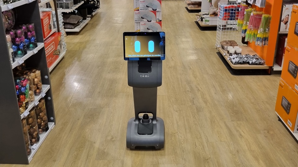 [column] Wayfinding in de winkel: Werkt dat met een sociale robot?