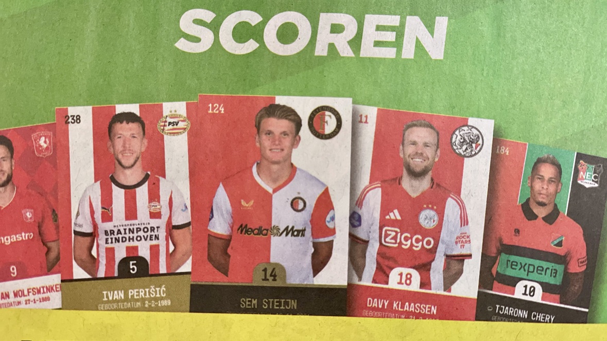 [column] Voetbalplaatjes als pensioen