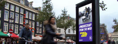 JCDecaux plaatst digitale mupi in Amsterdam