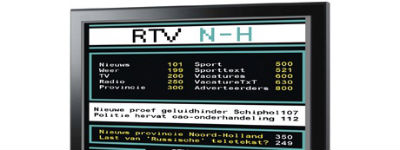 Regionale omroepen stoppen met Teletekst