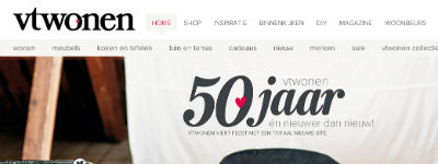 Sanoma lanceert e-commerce platform voor nieuw SBS6-programma VT Wonen