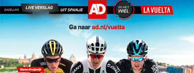 AD dagelijks live vanuit Spanje bij Vuelta 