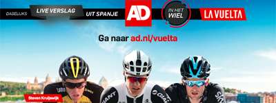 AD dagelijks live vanuit Spanje bij Vuelta