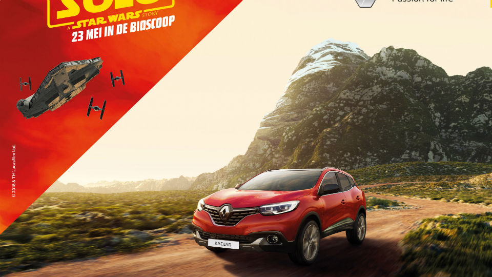 Renault Kadjar hoofdrol in campagne met Star Wars