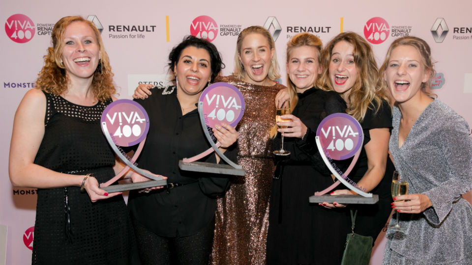 VIVA400-awards voor meest inspirerende vrouwen uitgereikt