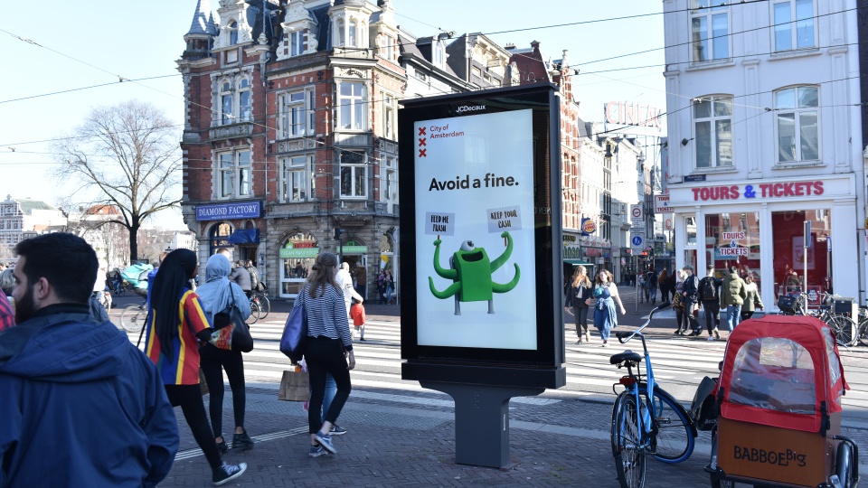 JCDecaux Studio's lid van VEA