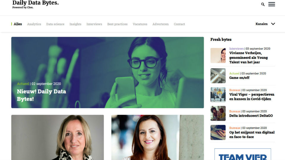 MOA vervangt Clou door Daily Data Bytes